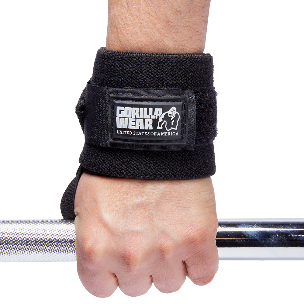 Gorilla Wear Wrist Wraps Basic - Svart