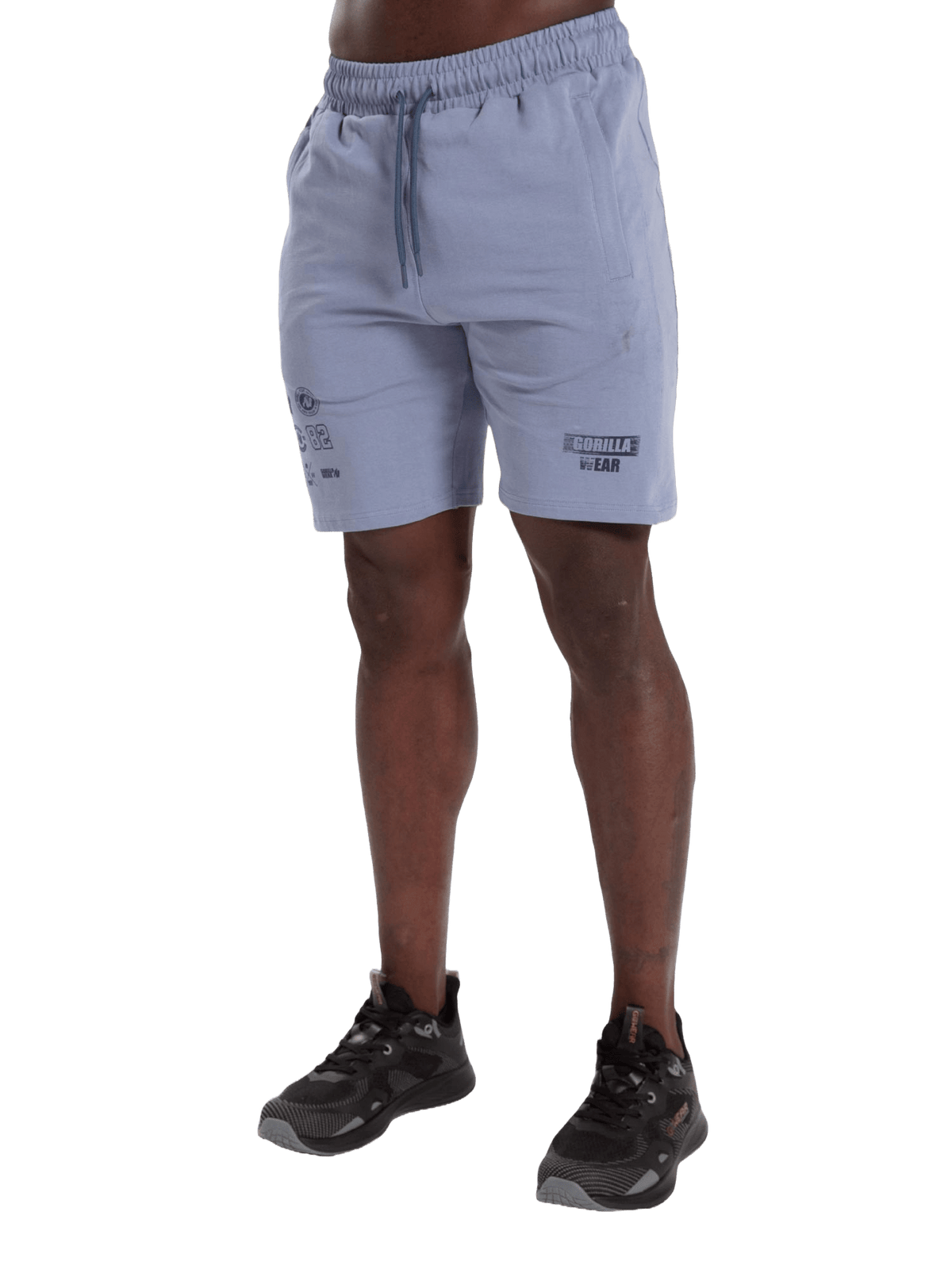Gorilla Wear Lopez Shorts - Stonewash Blue - Gorilla Wear | Kraft & Kontroll