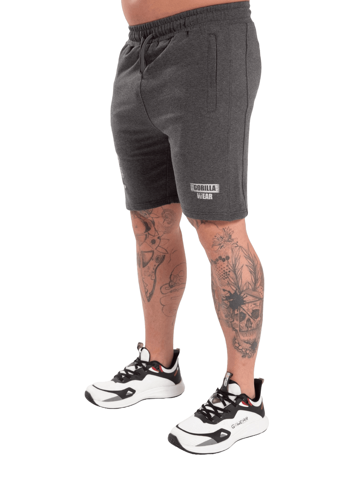 Gorilla Wear Lopez Shorts - Dark Grey Melange - Gorilla Wear | Kraft & Kontroll