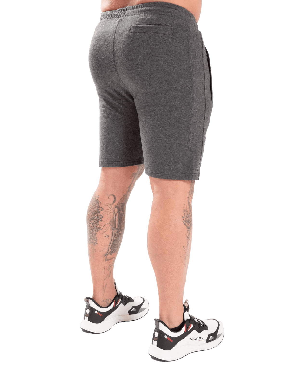 Gorilla Wear Lopez Shorts - Dark Grey Melange - Gorilla Wear | Kraft & Kontroll