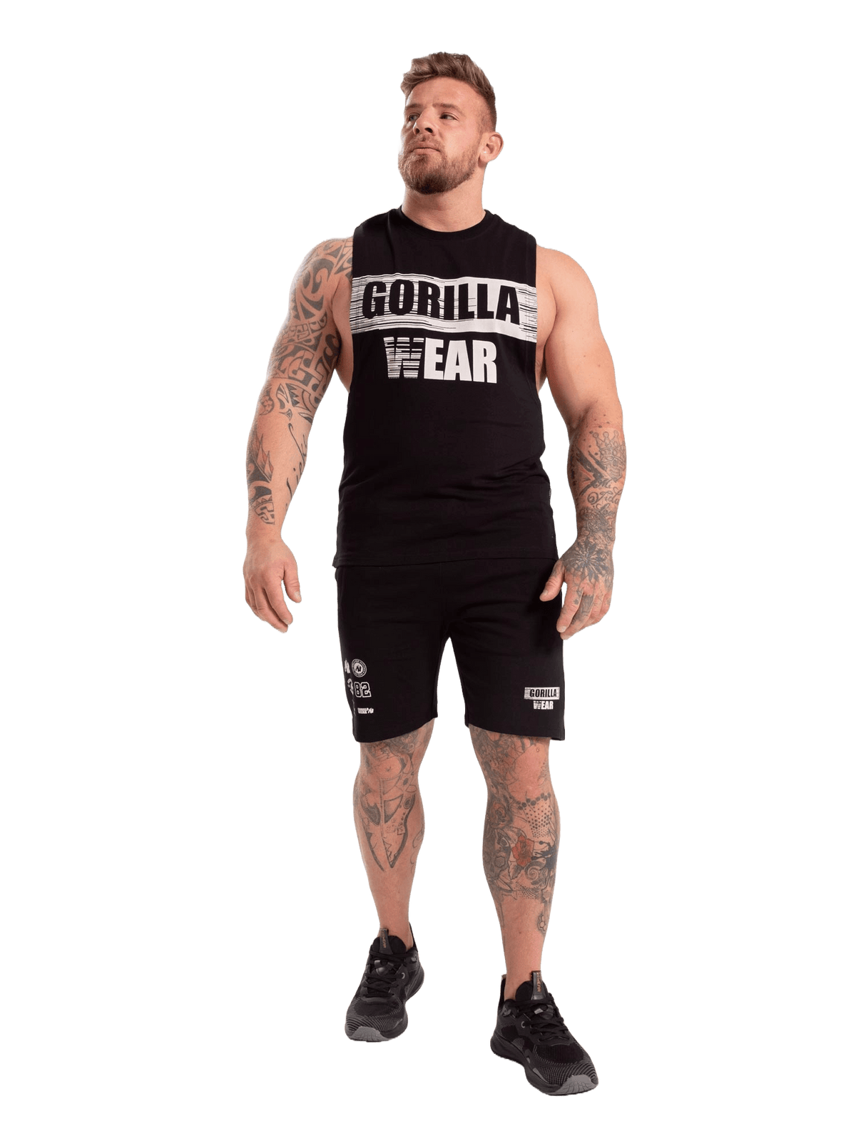 Gorilla Wear Lopez Shorts - Svart - Gorilla Wear | Kraft & Kontroll