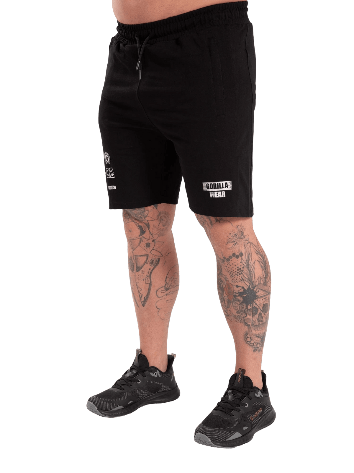Gorilla Wear Lopez Shorts - Svart - Gorilla Wear | Kraft & Kontroll