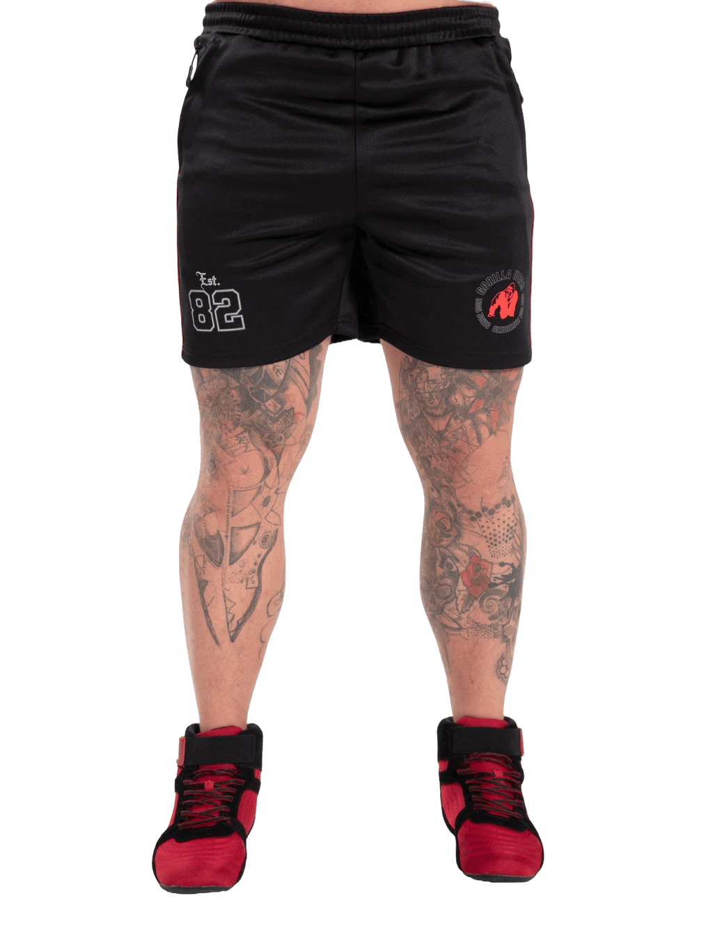 Gorilla Wear Broxton Shorts - Svart - Gorilla Wear | Kraft & Kontroll