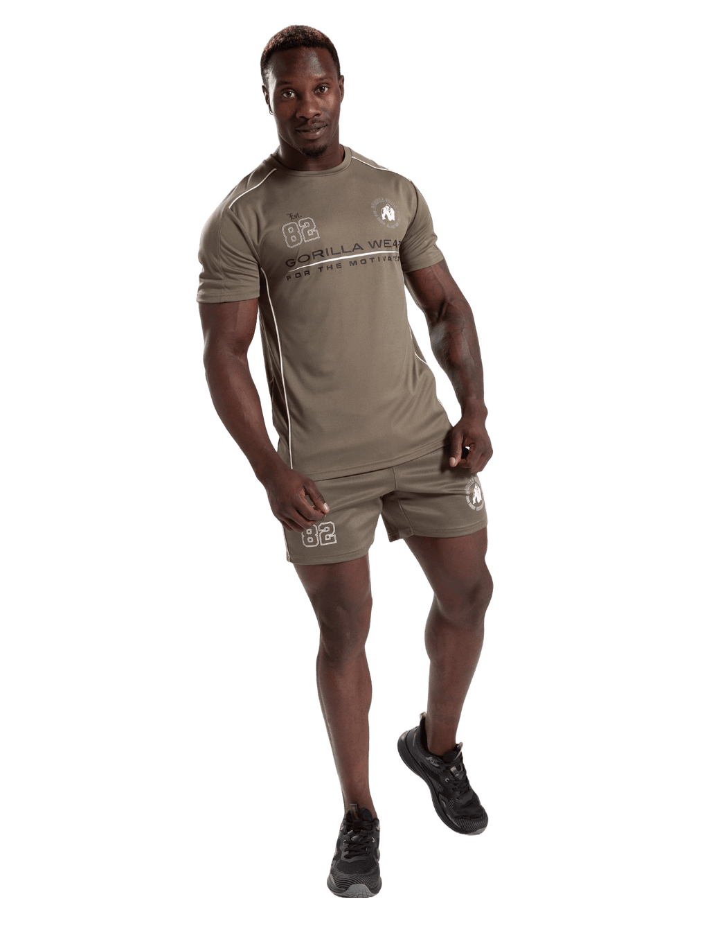 Gorilla Wear Broxton Shorts - Army Green - Gorilla Wear | Kraft & Kontroll