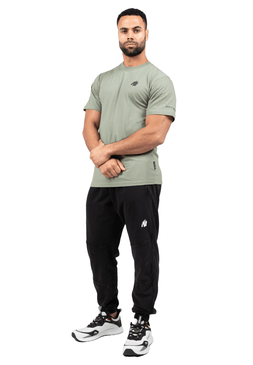 Gorilla Wear Curtis Sweatpants - Washed Grey - Gorilla Wear | Kraft & Kontroll