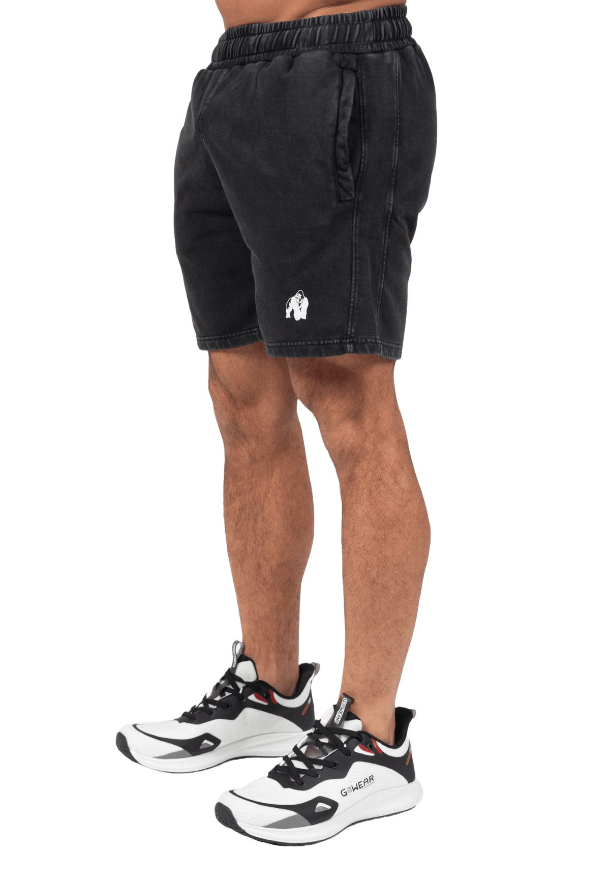 Gorilla Wear Curtis Sweatshorts - Washed Grey - Gorilla Wear | Kraft & Kontroll