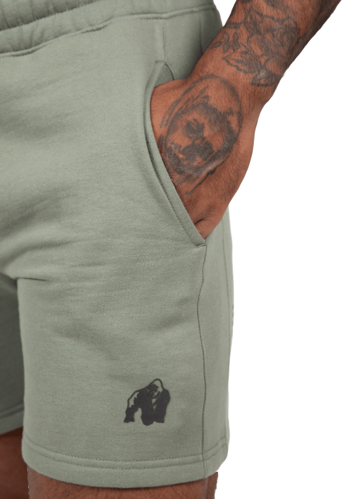Gorilla Wear Leon Sweat Shorts - Grön - Gorilla Wear | Kraft & Kontroll