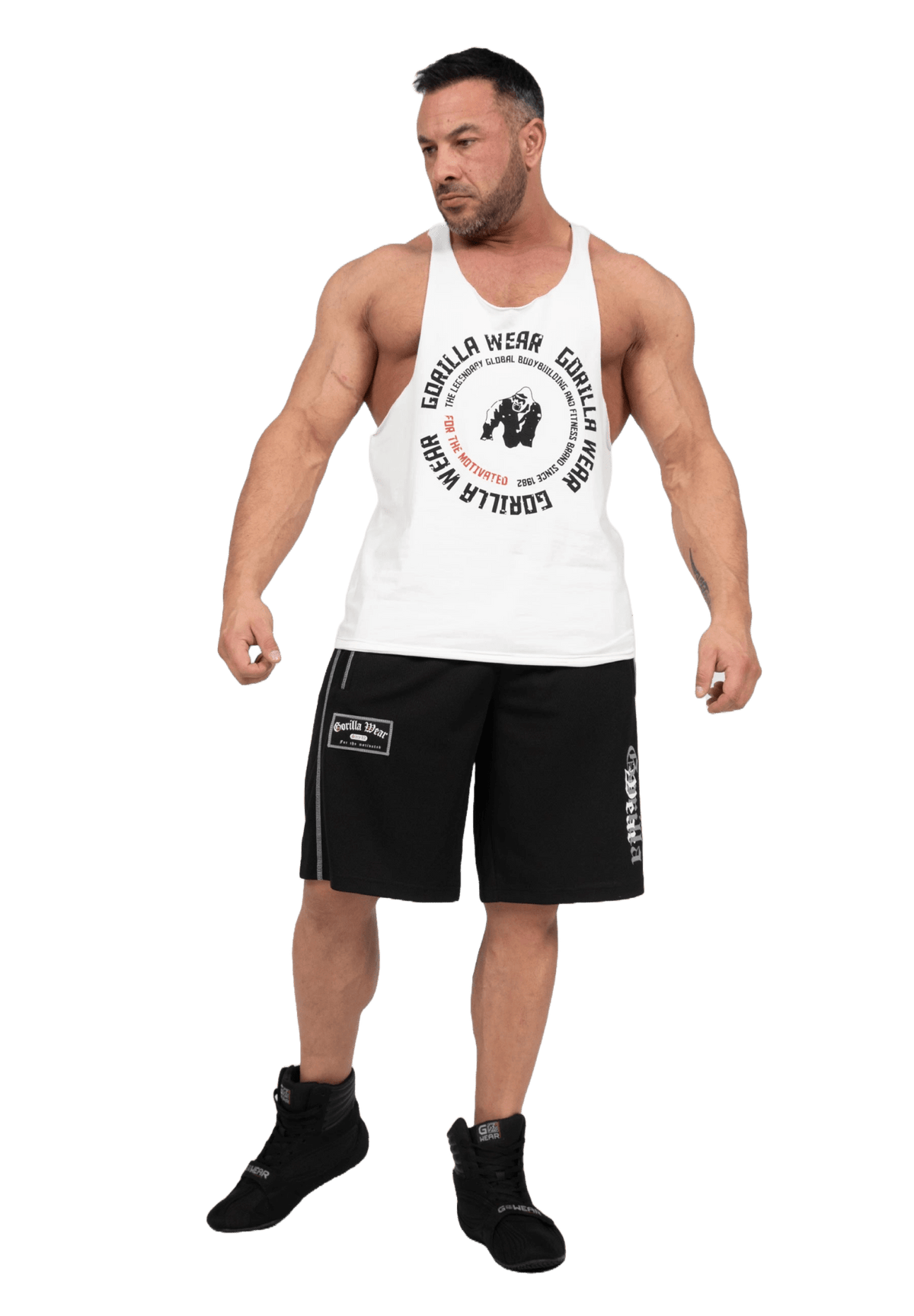 Gorilla Wear Marlow Mesh Shorts - Svart/Grå - Gorilla Wear | Kraft & Kontroll