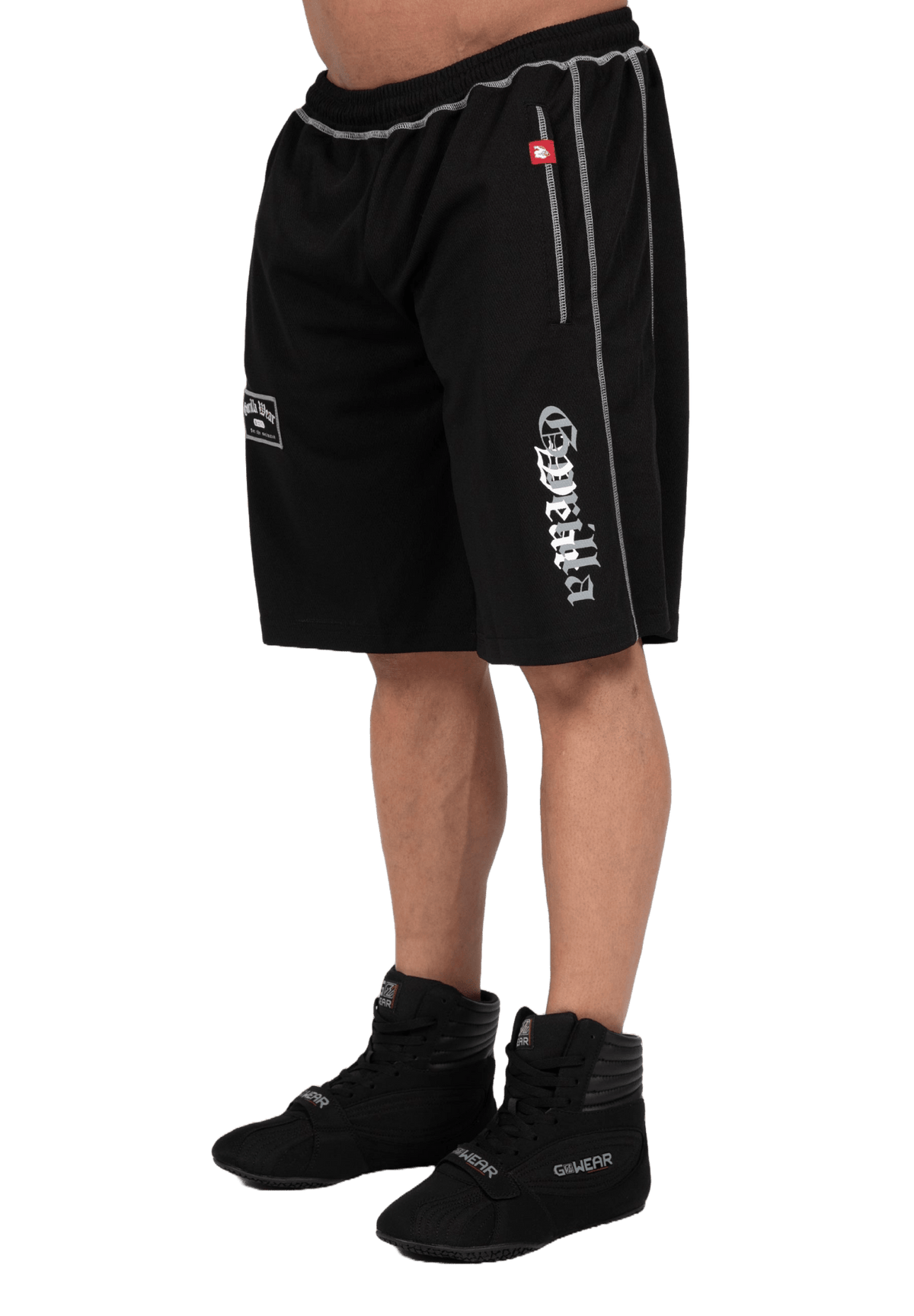 Gorilla Wear Marlow Mesh Shorts - Svart/Grå - Gorilla Wear | Kraft & Kontroll