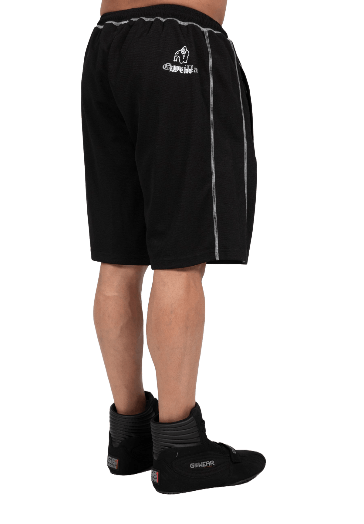 Gorilla Wear Marlow Mesh Shorts - Svart/Grå - Gorilla Wear | Kraft & Kontroll