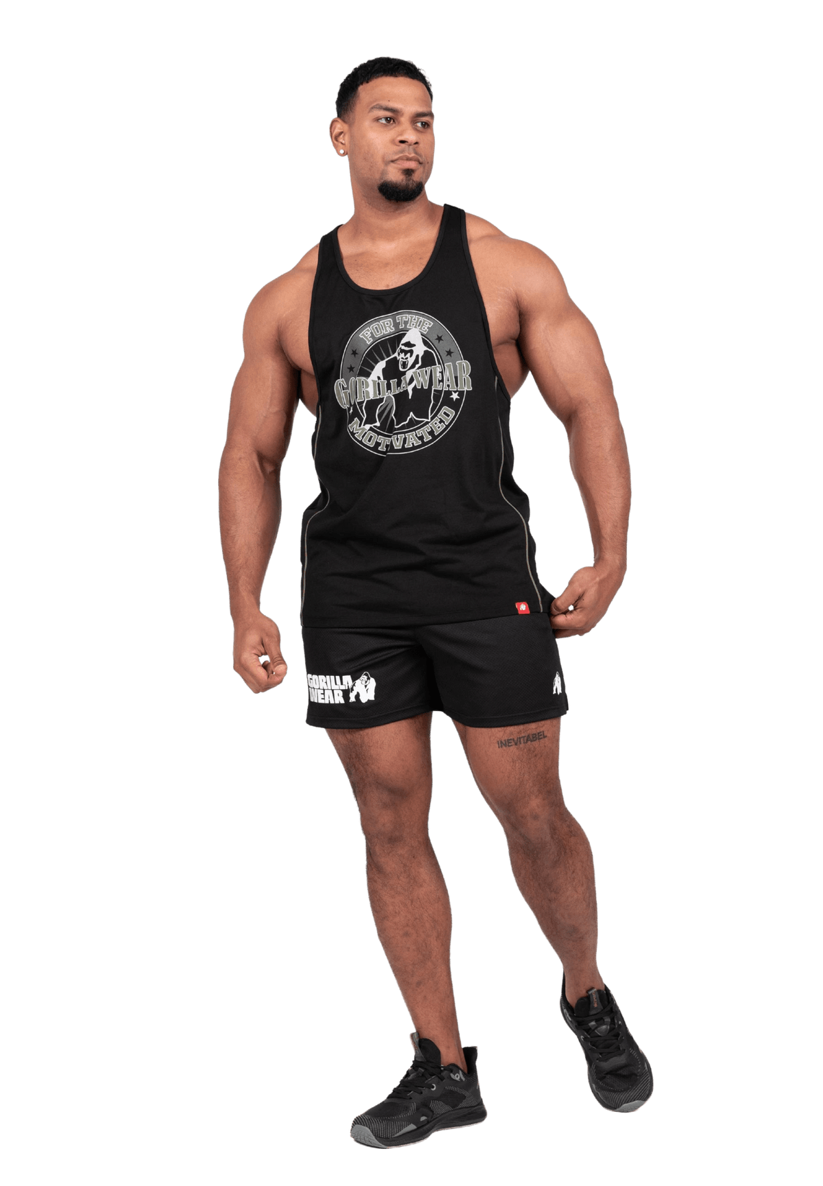 Gorilla Wear Miles Mesh Shorts - Svart - Gorilla Wear | Kraft & Kontroll