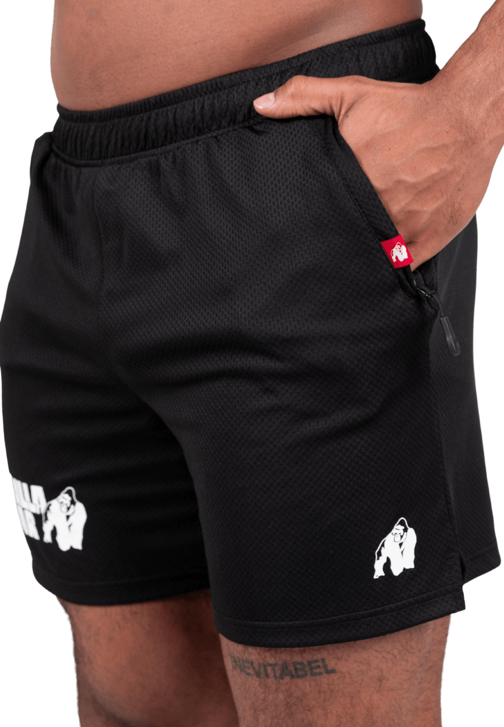 Gorilla Wear Miles Mesh Shorts - Svart - Gorilla Wear | Kraft & Kontroll