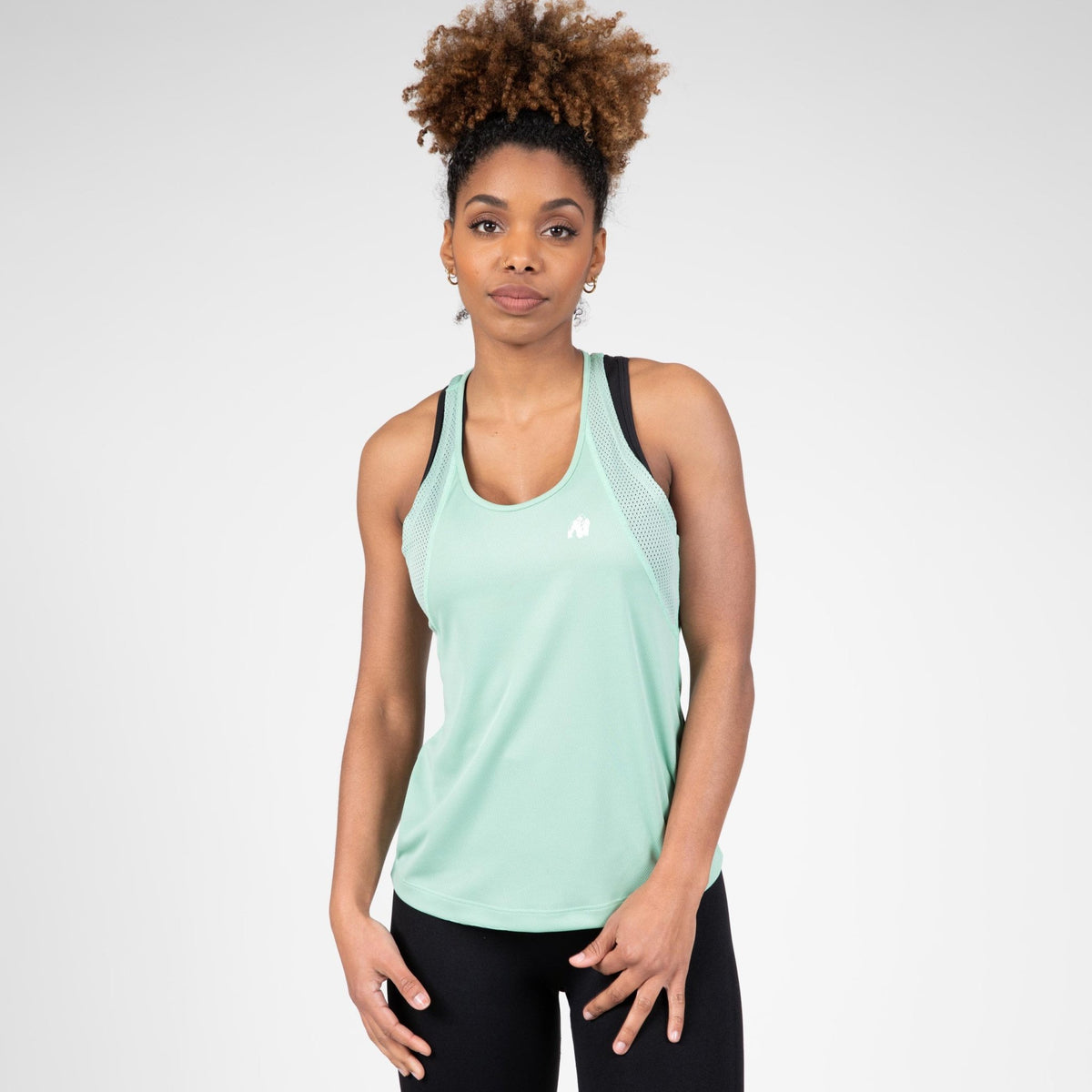Gorilla Wear Seattle Tank Top - Mint Green - Gorilla Wear | Kraft & Kontroll
