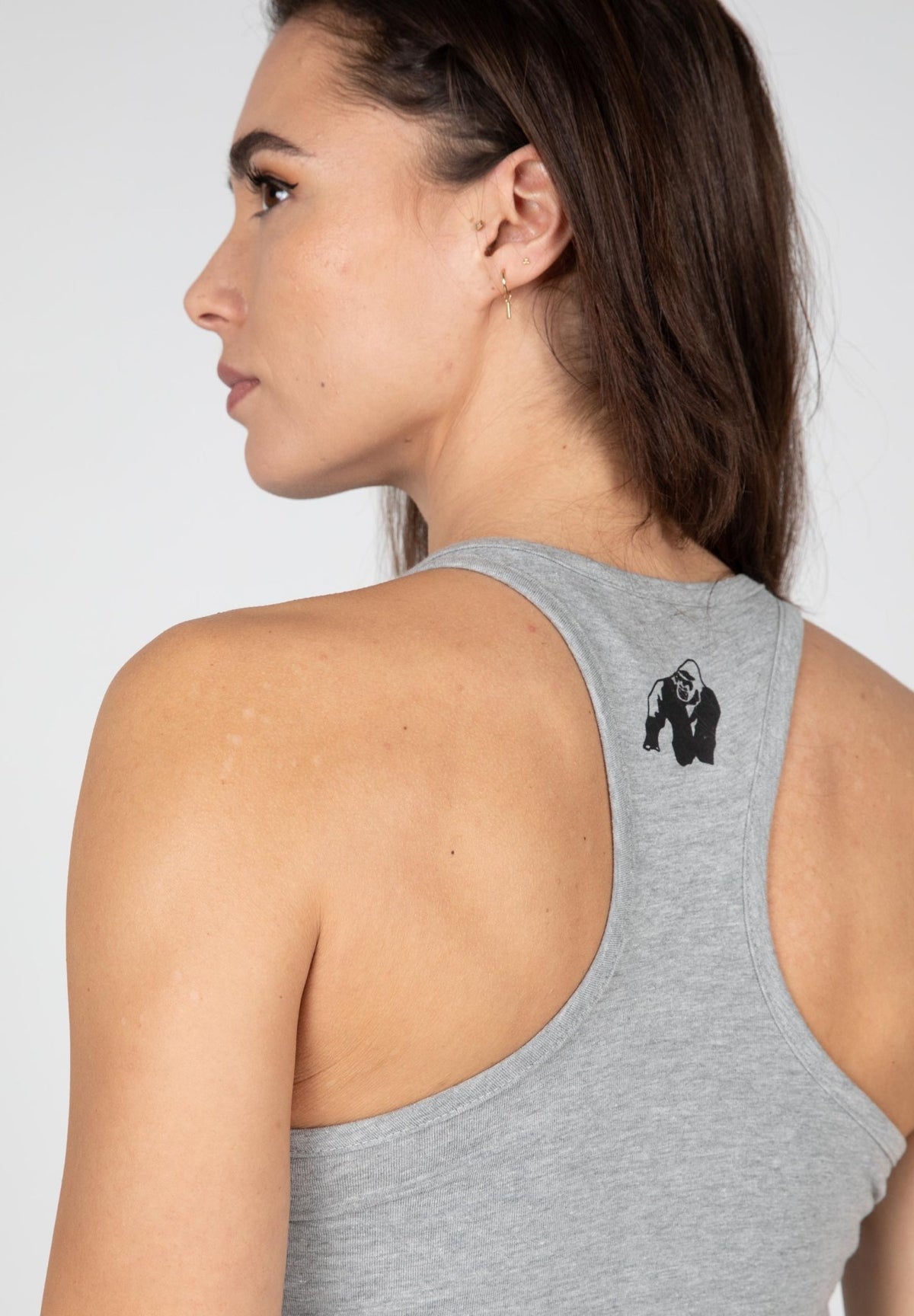 Gorilla Wear Verona Tank Top - Grey Melange - Gorilla Wear | Kraft & Kontroll