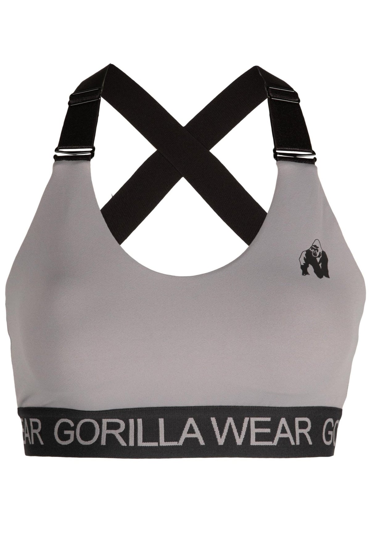 Gorilla Wear Colby Sports Bra - Grå - Gorilla Wear | Kraft & Kontroll