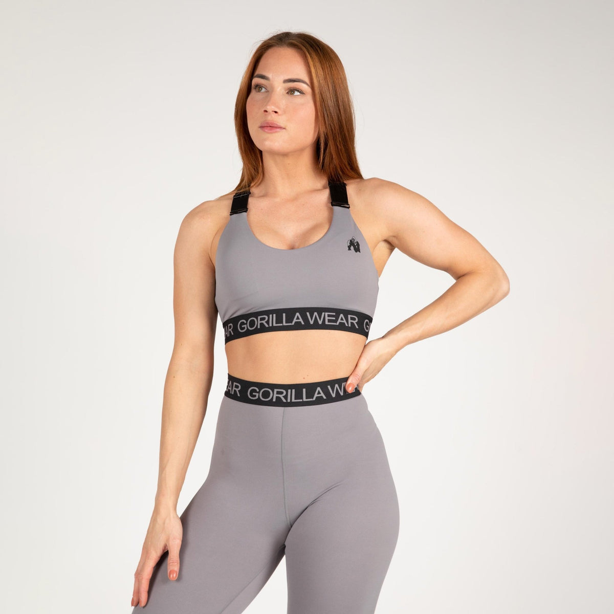 Gorilla Wear Colby Sports Bra - Grå - Gorilla Wear | Kraft & Kontroll