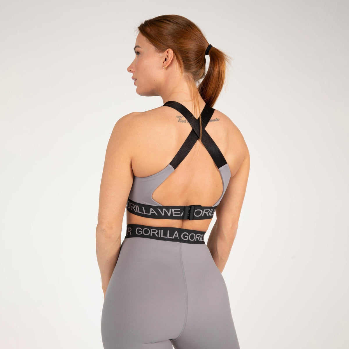 Gorilla Wear Colby Sports Bra - Grå - Gorilla Wear | Kraft & Kontroll