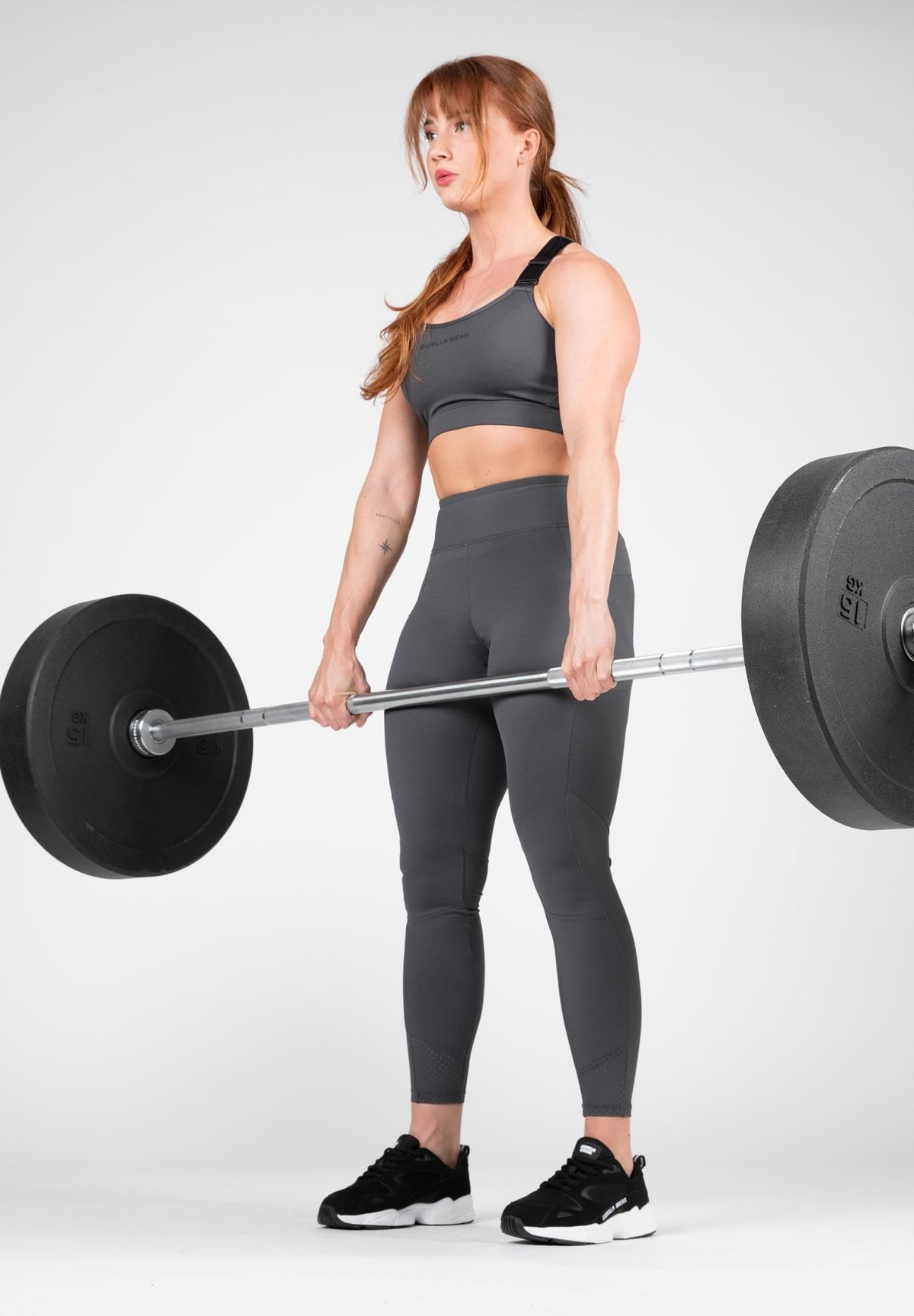 Gorilla Wear Monroe Sports Bra - Grå - Gorilla Wear | Kraft & Kontroll