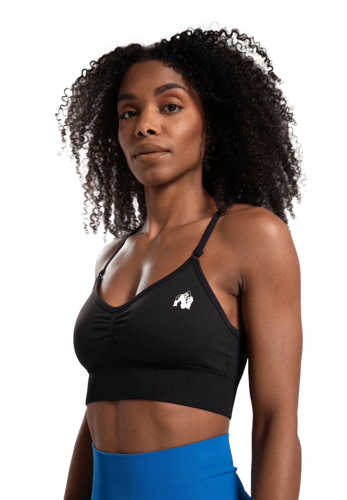Gorilla Wear Olivia Seamless Sports Bra - Svart - Gorilla Wear | Kraft & Kontroll