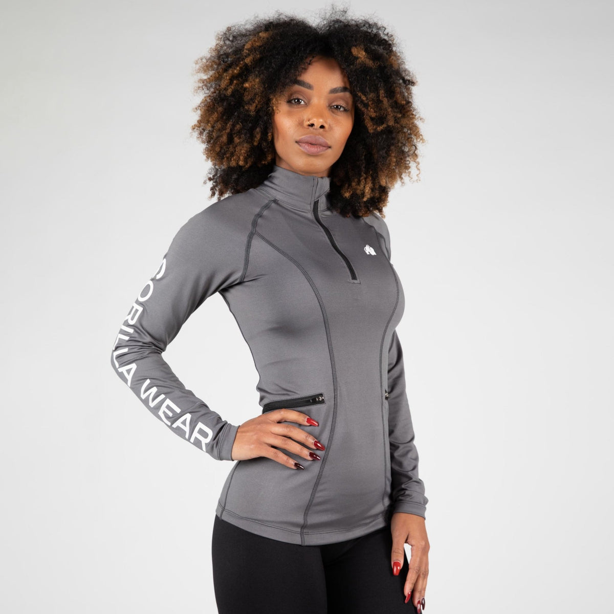 Gorilla Wear Peyton Long Sleeve - Grå - Gorilla Wear | Kraft & Kontroll