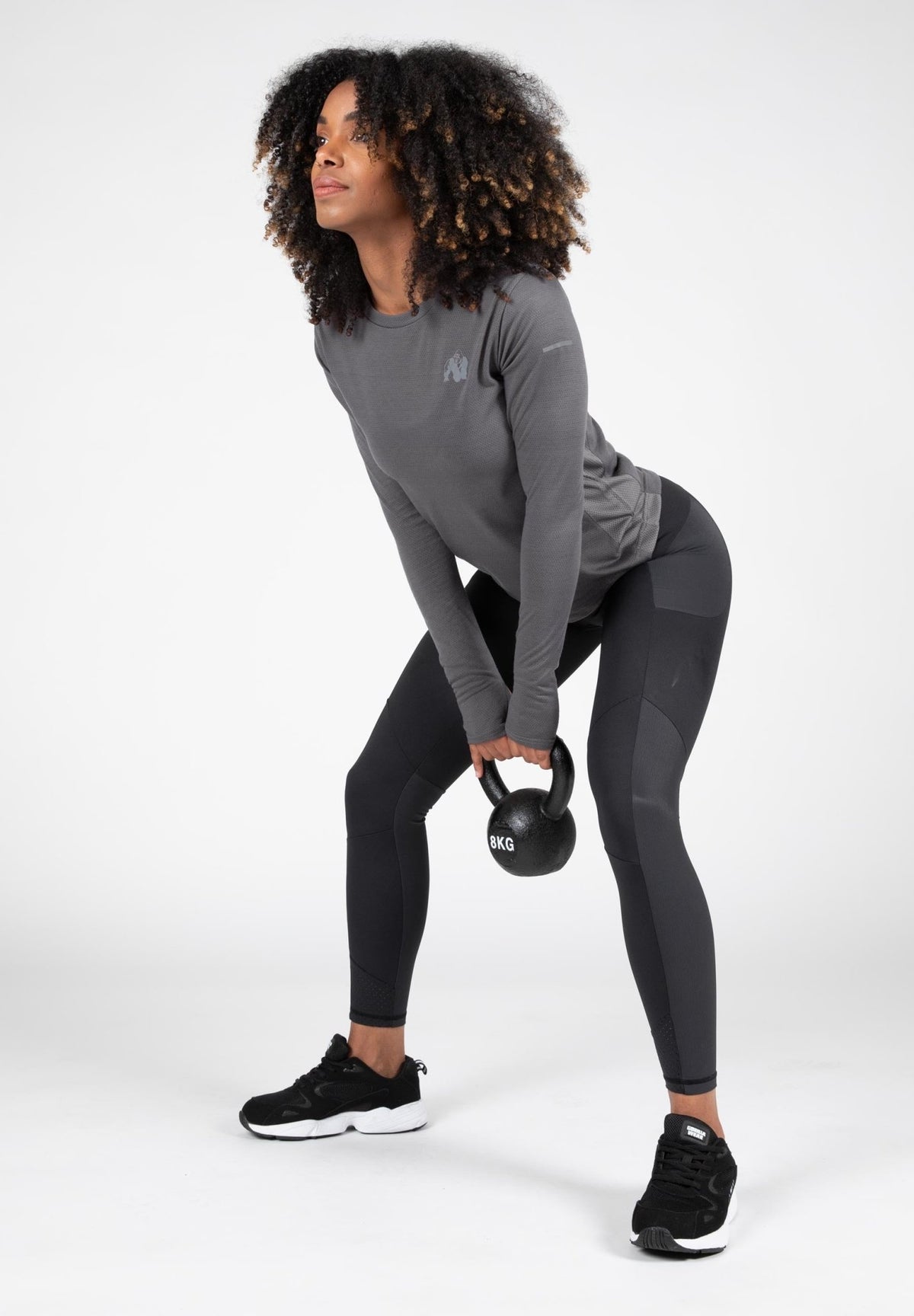 Gorilla Wear Raleigh Long Sleeve - Grå - Gorilla Wear | Kraft & Kontroll