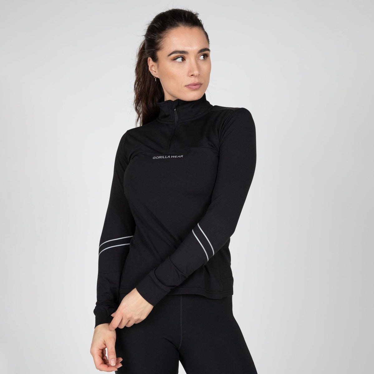 Gorilla Wear Laconia Long Sleeve - Svart - Gorilla Wear | Kraft & Kontroll