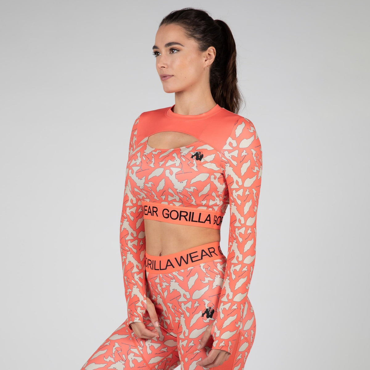 Gorilla Wear Osseo Long Sleeve - Rosa - Gorilla Wear | Kraft & Kontroll
