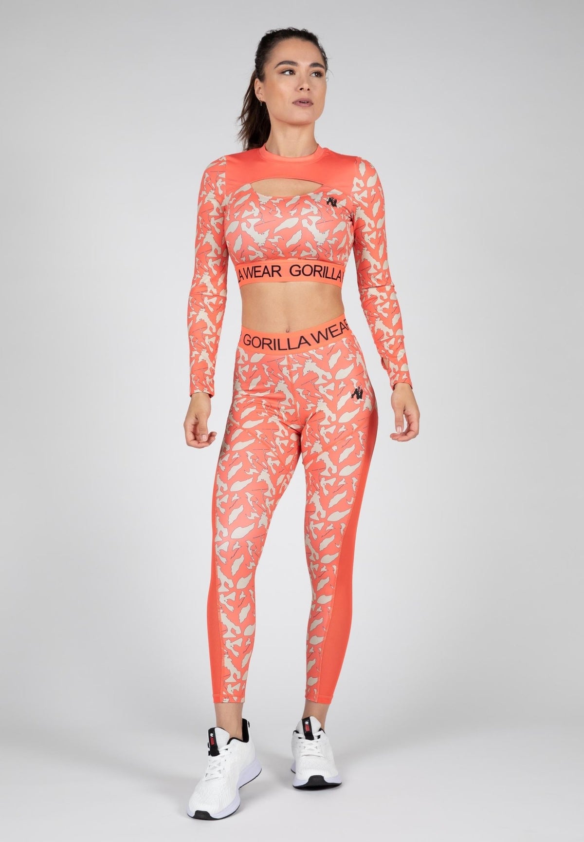 Gorilla Wear Osseo Long Sleeve - Rosa - Gorilla Wear | Kraft & Kontroll