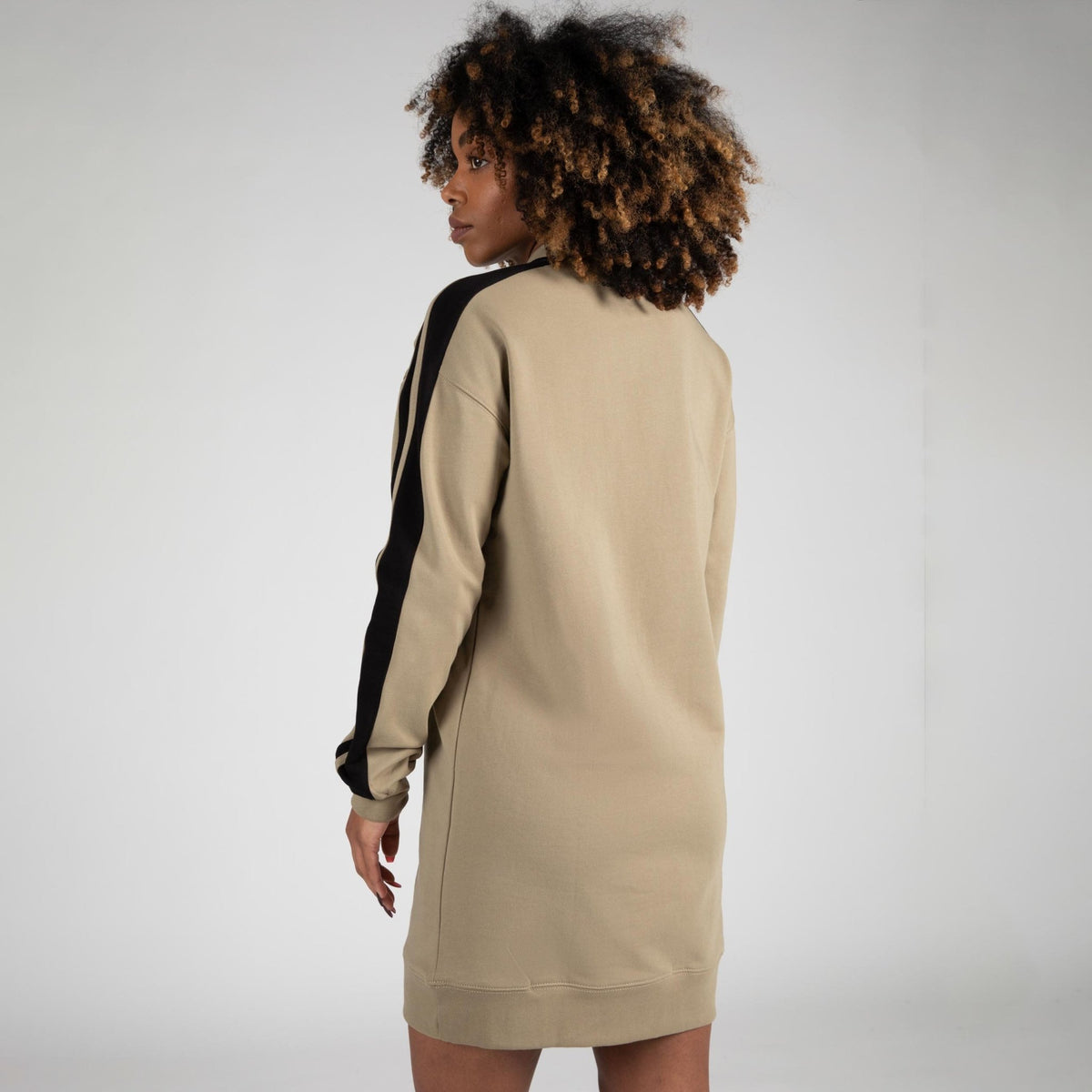 Gorilla Wear Isabella Sweatshirt Dress - Beige - Gorilla Wear | Kraft & Kontroll