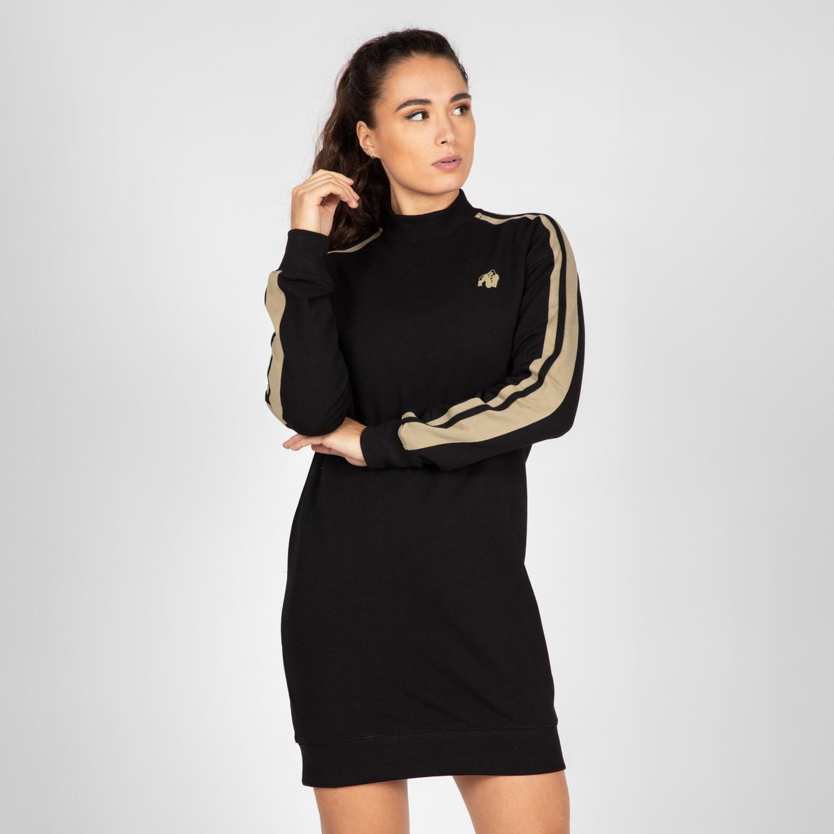 Gorilla Wear Isabella Sweatshirt Dress - Svart - Gorilla Wear | Kraft & Kontroll