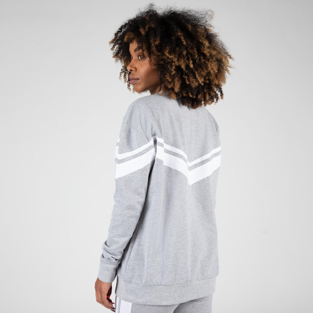 Gorilla Wear Hailey Oversized Sweatshirt - Grey Melange - Gorilla Wear | Kraft & Kontroll