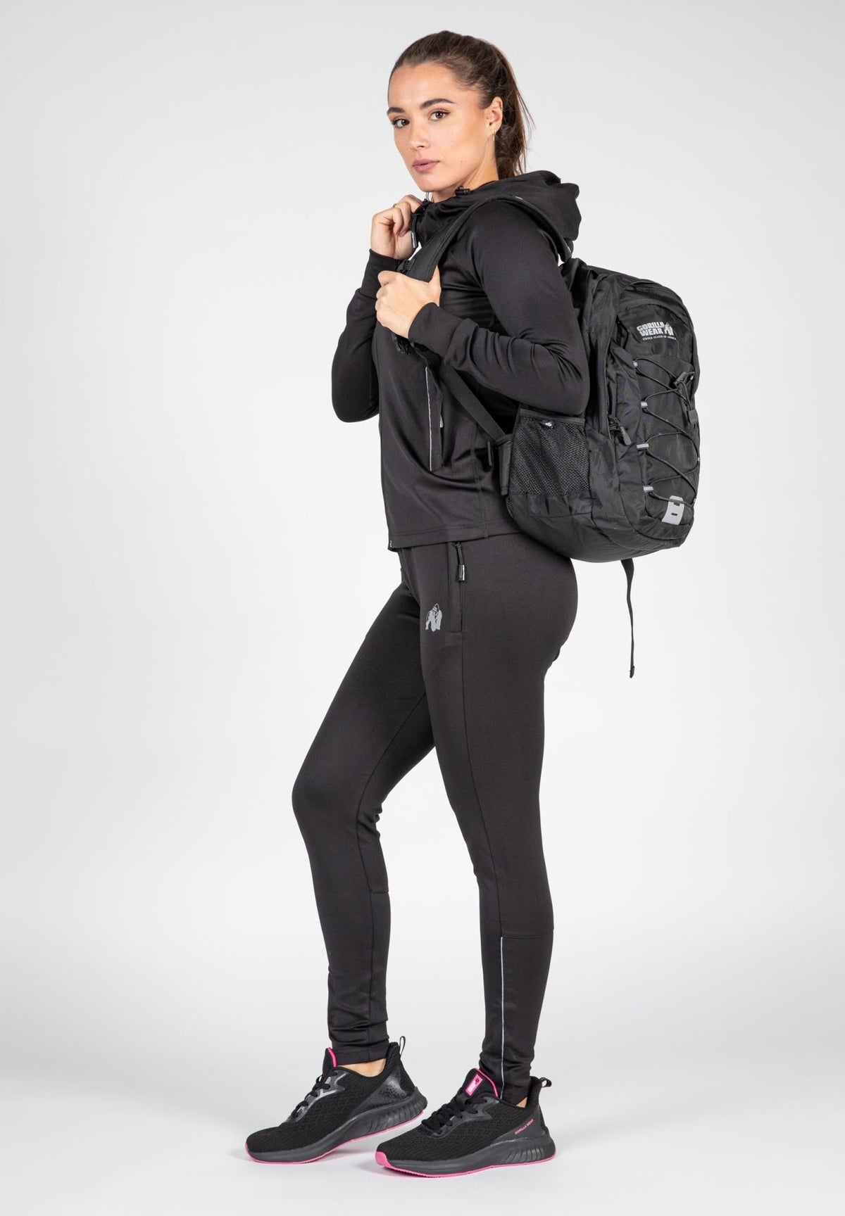 Gorilla Wear Halsey Track Jacket - Svart - Gorilla Wear | Kraft & Kontroll