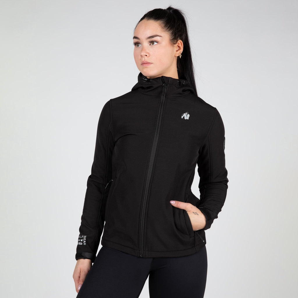 Gorilla Wear Mina Softshell Jacket - Svart - Gorilla Wear | Kraft & Kontroll