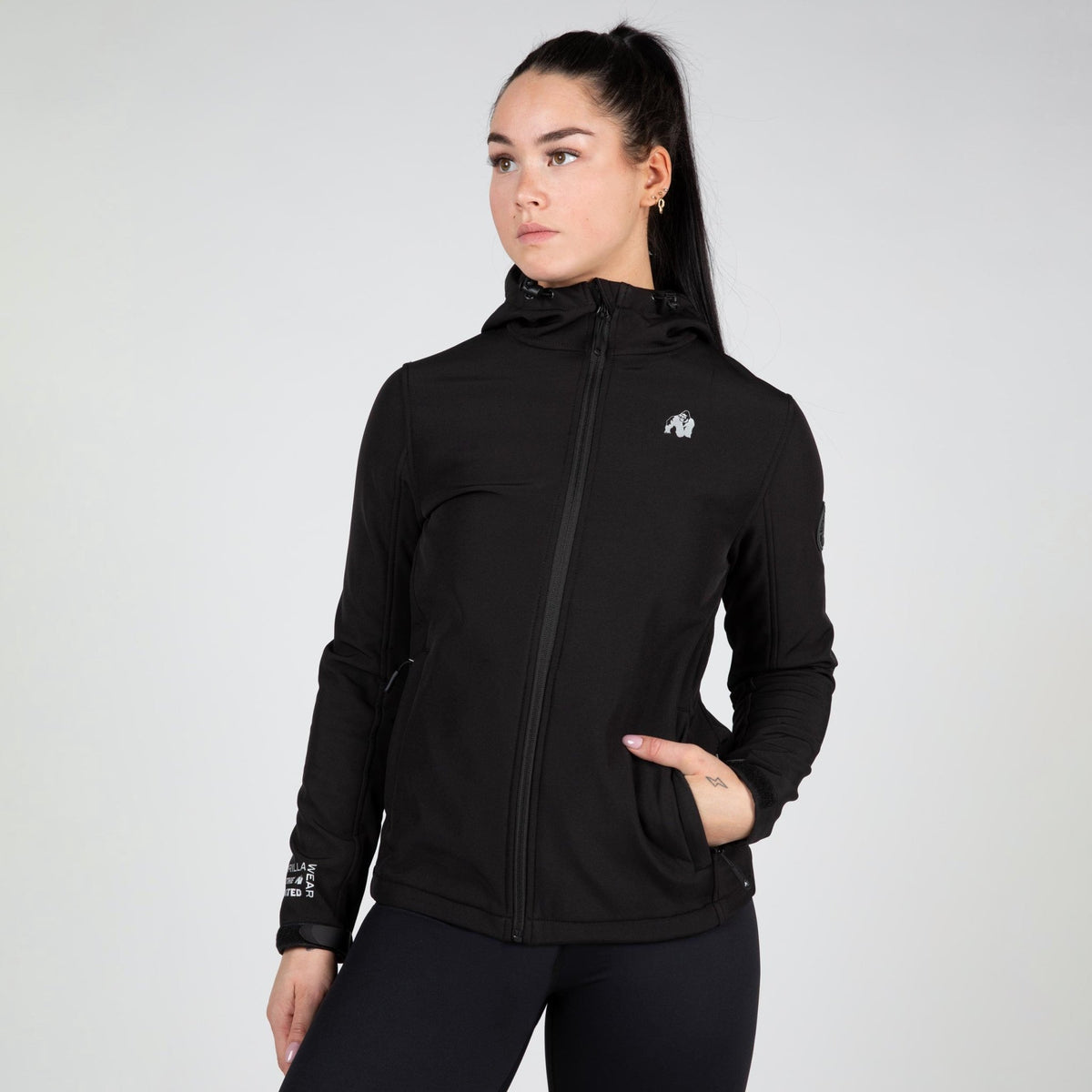 Gorilla Wear Mina Softshell Jacket - Svart - Gorilla Wear | Kraft & Kontroll