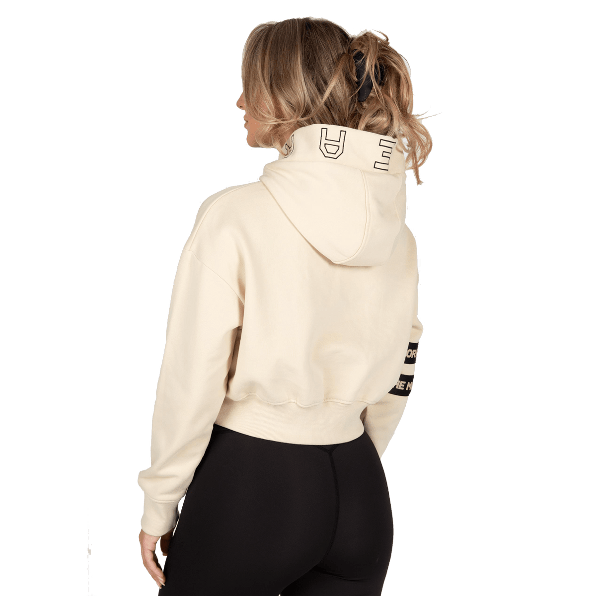 Gorilla Wear Tracey Cropped Hoodie - Beige - Gorilla Wear | Kraft & Kontroll