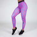 Gorilla Wear Colby Leggings - Blå/Rosa - Gorilla Wear | Kraft & Kontroll