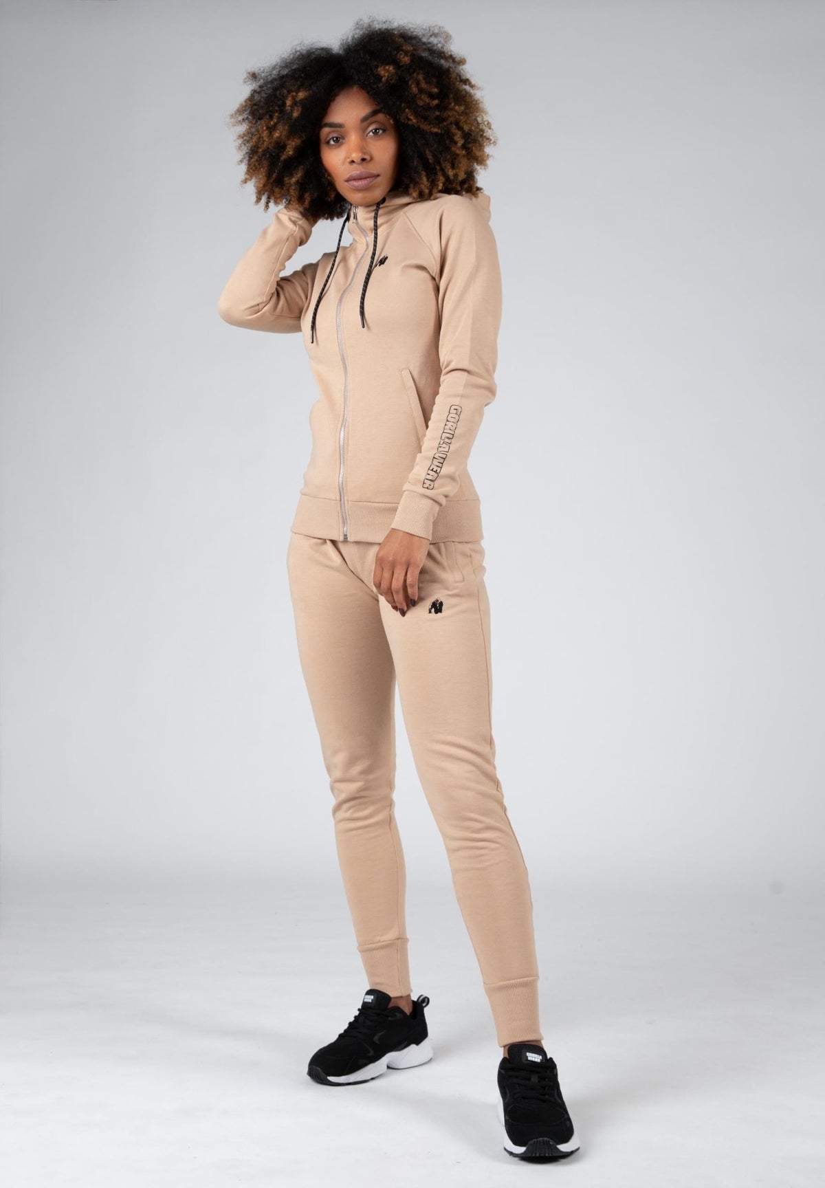 Gorilla Wear Marion Sweatpants - Beige - Gorilla Wear | Kraft & Kontroll