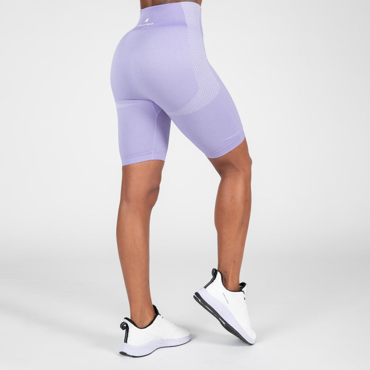 Gorilla Wear Selah Seamless Cycling Shorts - Lilac - Gorilla Wear | Kraft & Kontroll