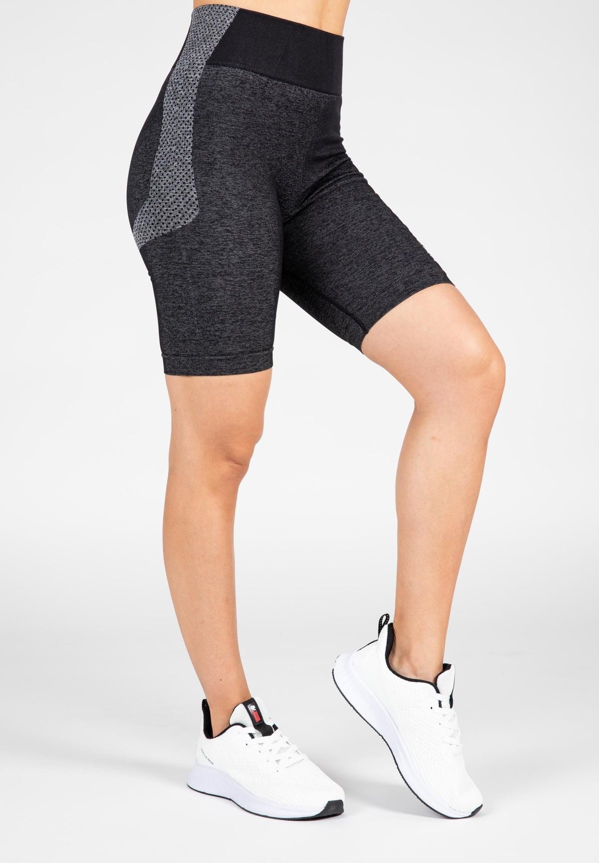 Gorilla Wear Selah Seamless Cycling Shorts - Svart - Gorilla Wear | Kraft & Kontroll