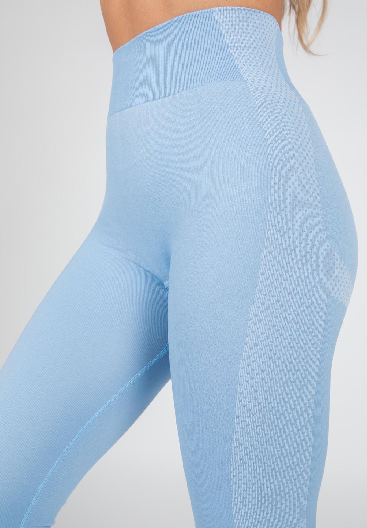 Gorilla Wear Selah Seamless Leggings - Light Blue - Gorilla Wear | Kraft & Kontroll