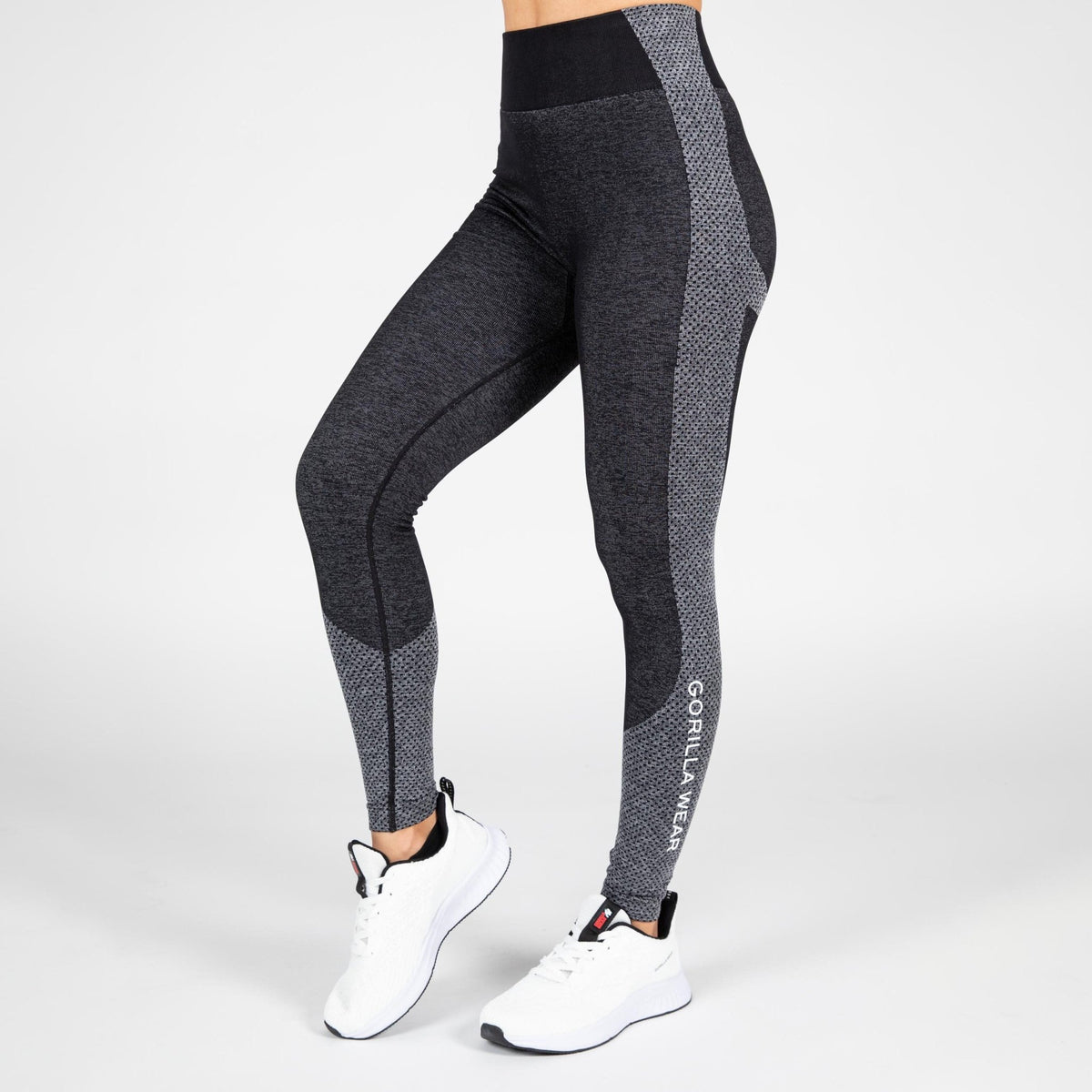 Gorilla Wear Selah Seamless Leggings - Svart - Gorilla Wear | Kraft & Kontroll