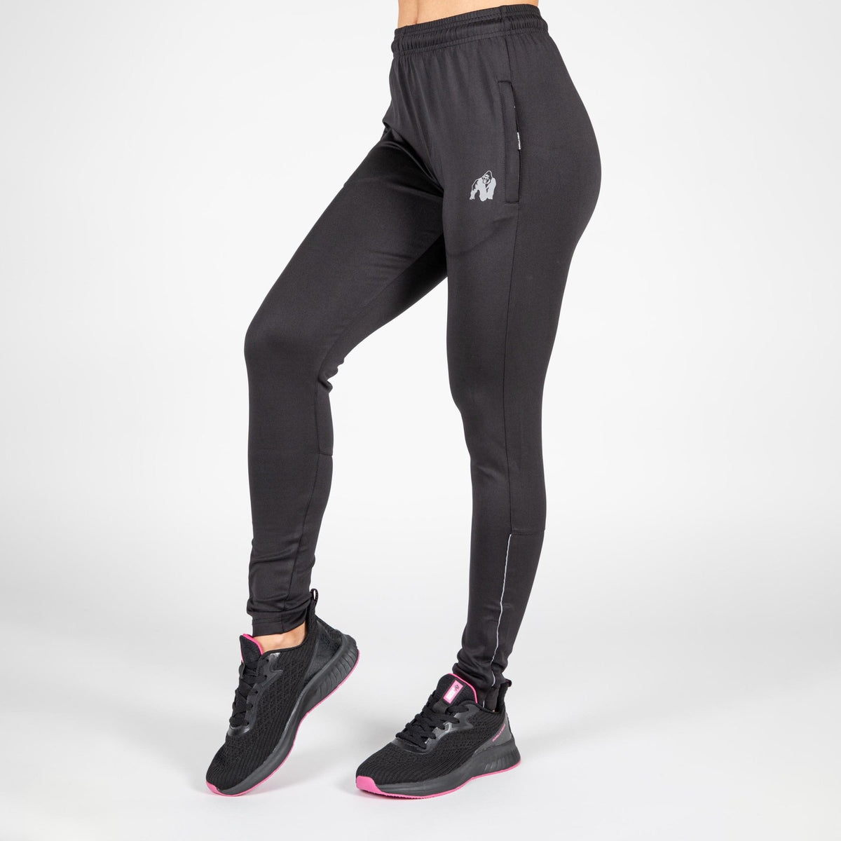 Gorilla Wear Halsey Track Pants - Svart - Gorilla Wear | Kraft & Kontroll