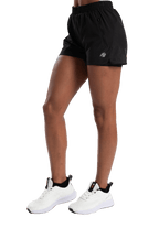 Gorilla Wear Katy 2-In-1 Shorts - Svart - Gorilla Wear | Kraft & Kontroll