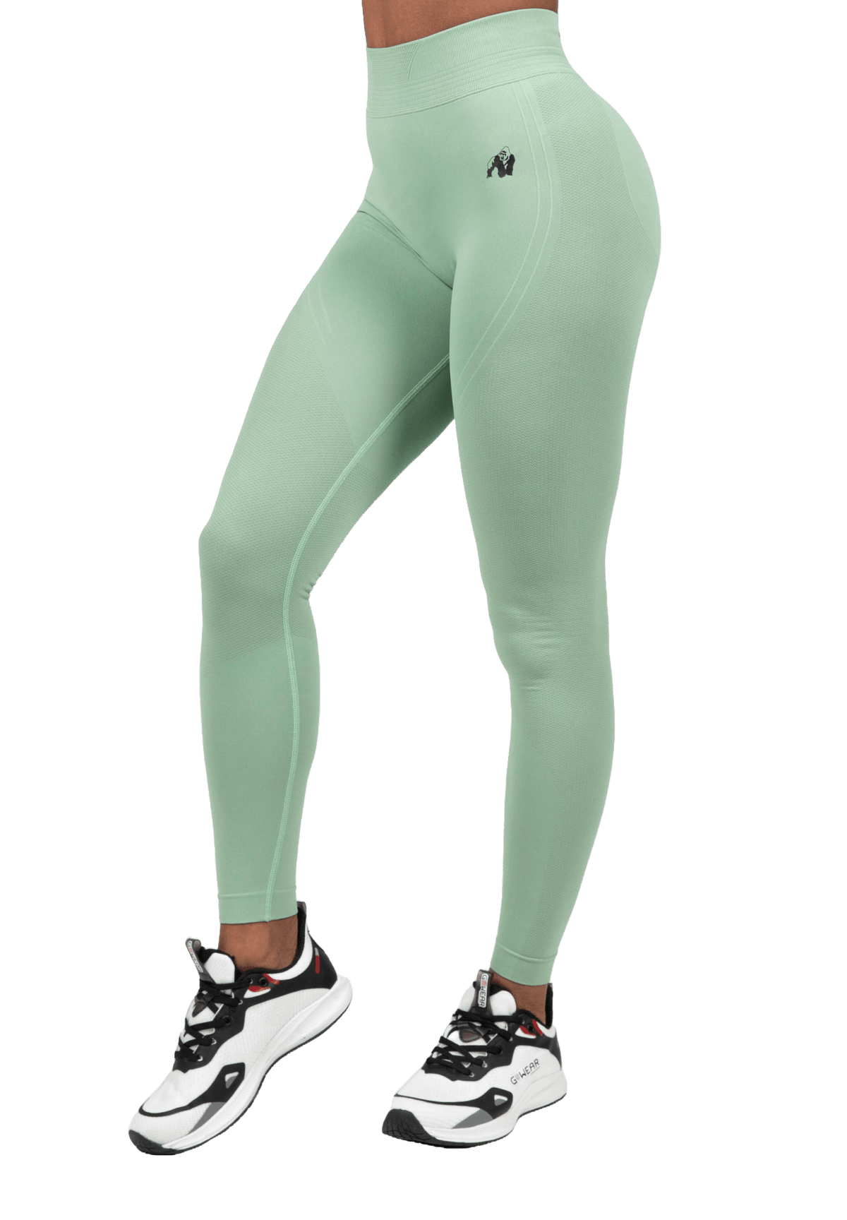 Gorilla Wear Whitney Seamless Leggings - Grön - Gorilla Wear | Kraft & Kontroll