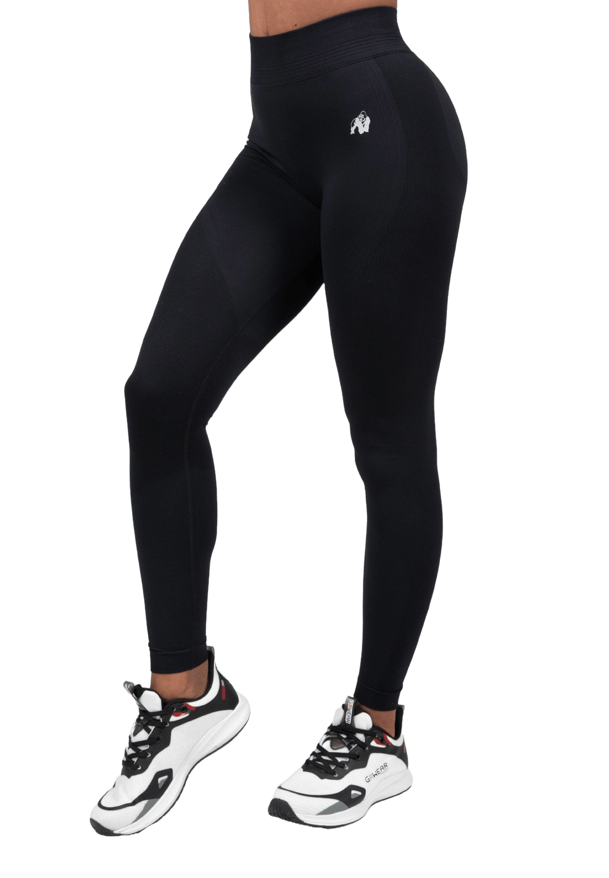 Gorilla Wear Whitney Seamless Leggings - Svart - Gorilla Wear | Kraft & Kontroll