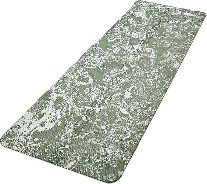Adidas Camo Yoga Matta 5 mm - Linnen Grön