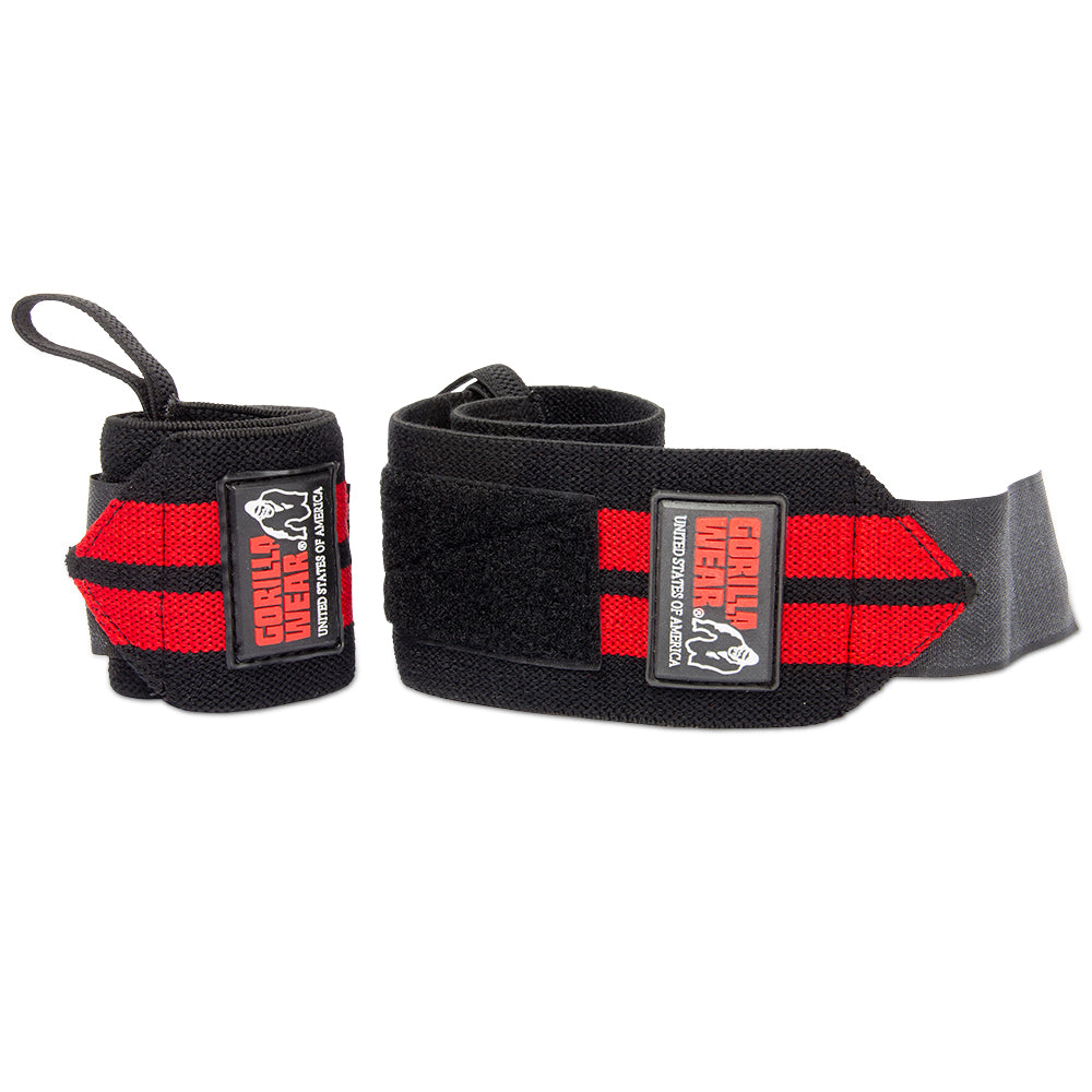 Gorilla Wear Wrist Wraps Pro - Svart/Röd
