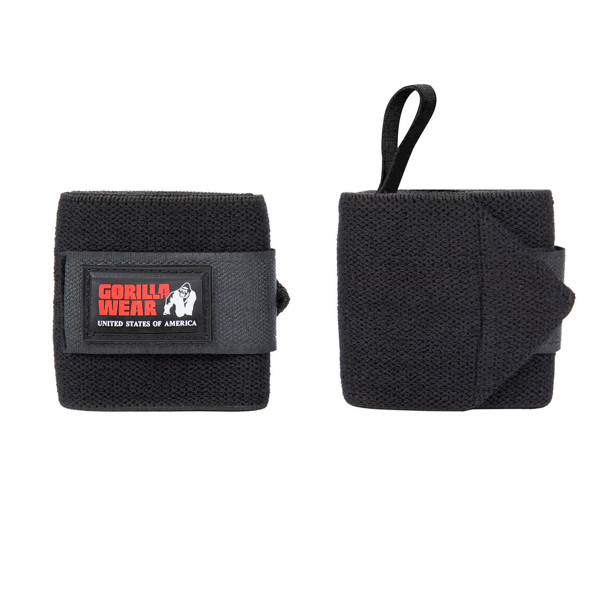 Gorilla Wear Wrist Wraps Basic - Svart/Röd