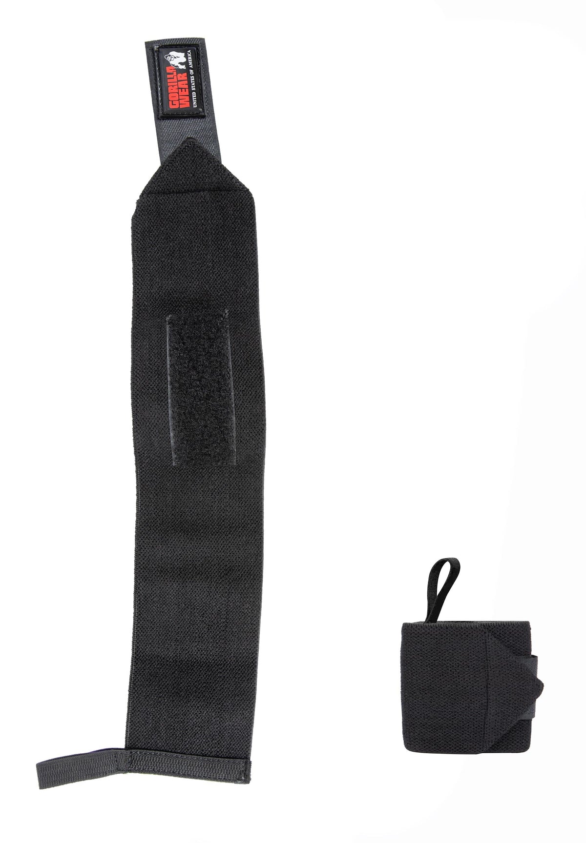 Gorilla Wear Wrist Wraps Basic - Svart/Röd