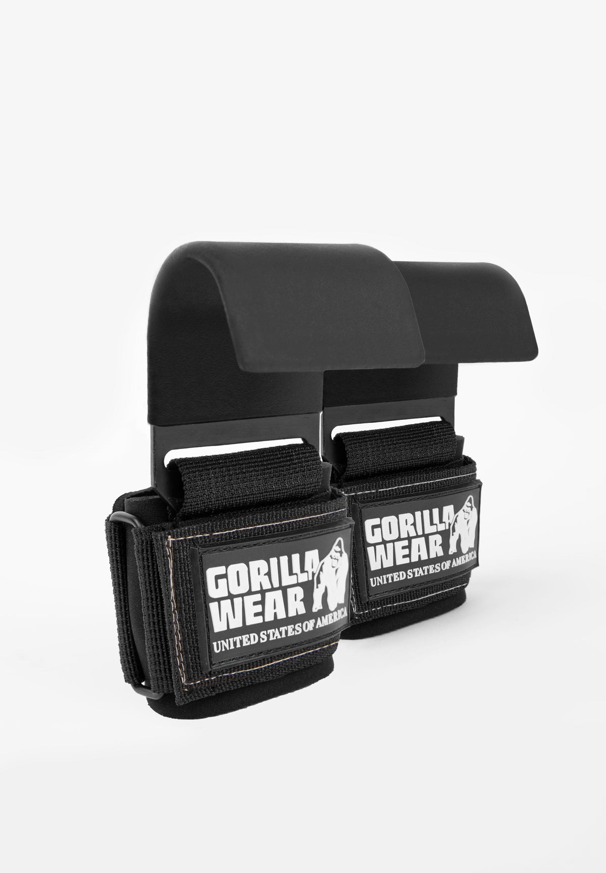 Gorilla Wear Weight Lifting Hooks - Svart/Vit